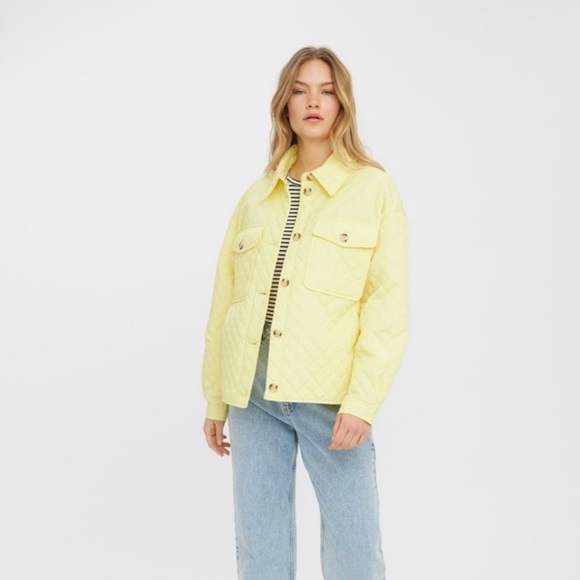 Vero Moda Lemon Quilted Jacket - Picture 2 of 8